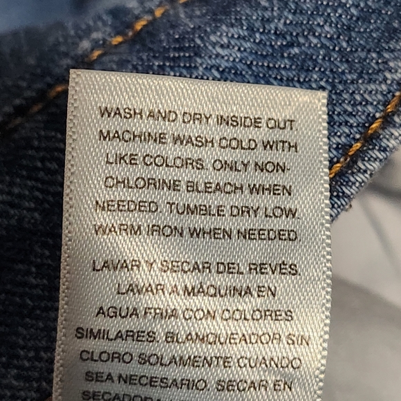 SCOOP Denim Cargo Maxi Skirt Womens 12 Blue Y2K Streetwear Baddie - Picture 12 of 12